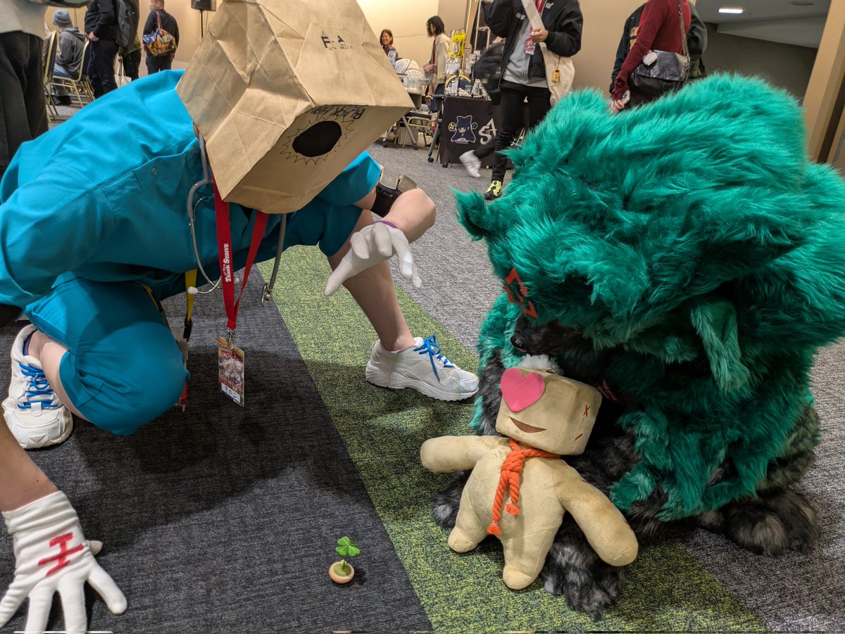 #わいスト4
ファウスト先生のおチビのニオイを嗅ぐジオヴァーナの犬