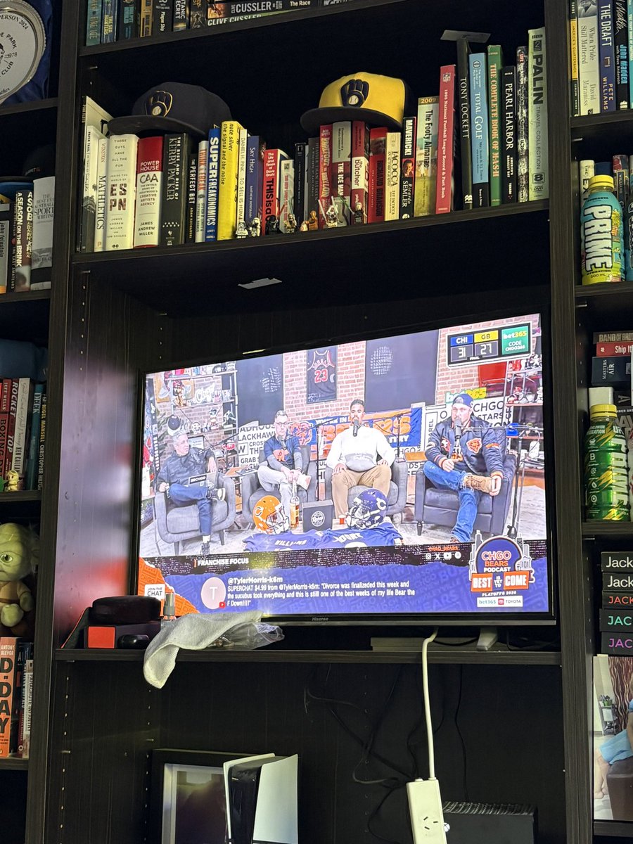 12 beers deep here in Australia- still can’t believe we won! Not better way to celebrate than with the <a href="/CHGO_Bears/">CHGO Bears</a> postgame show!