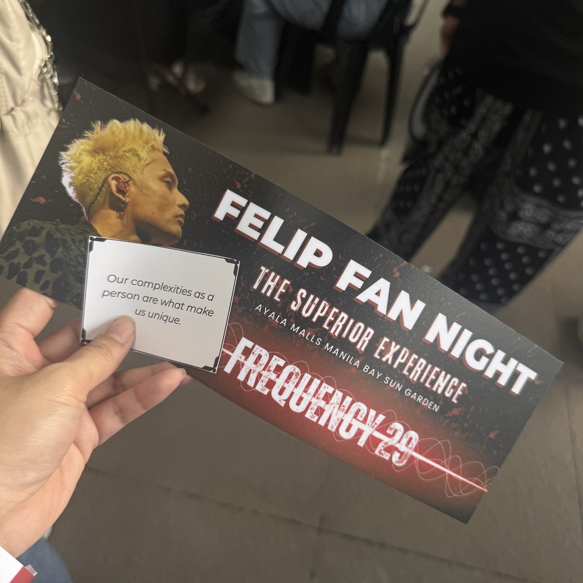 happy birthday, felip! 🤘

#FELIPFanNights
#FELIPFrequency29
#FanNightAtAMManilaBay