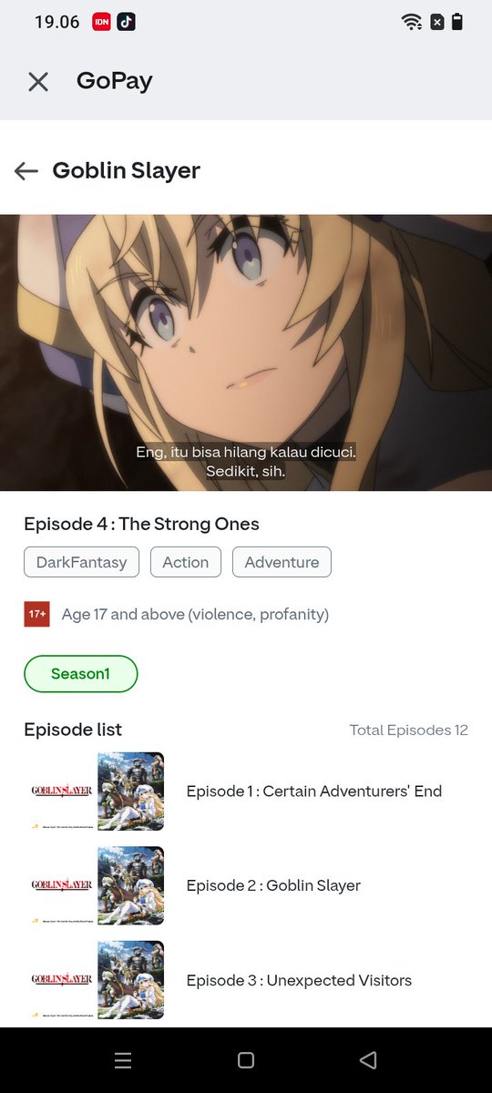 reetsuz's tweet image. nonton Goblin Slayer di GoPay kerasa banget fokusnya ke strategi, bukan sekadar berantem