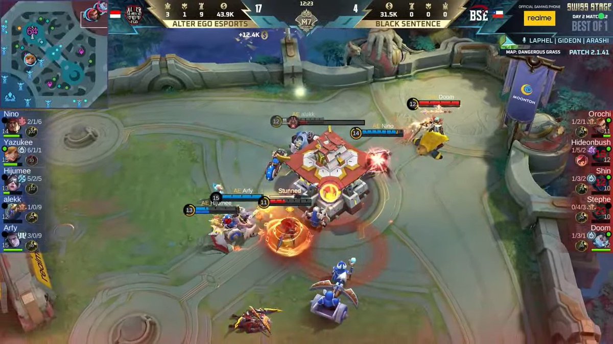 Txtmlbb_'s tweet image. M7 SWISS STAGE

AE 1-0 BSE