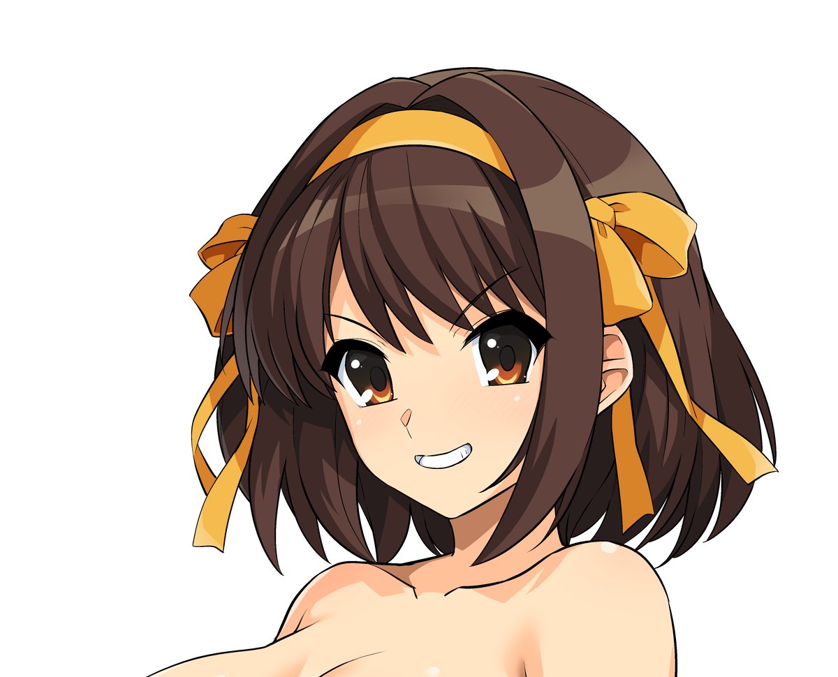 [タップ]したら縦に繋がるハルヒさん 