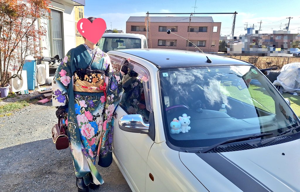 めんま様 子めんまをやっていたあの娘っ子が成人の日を迎えました😊