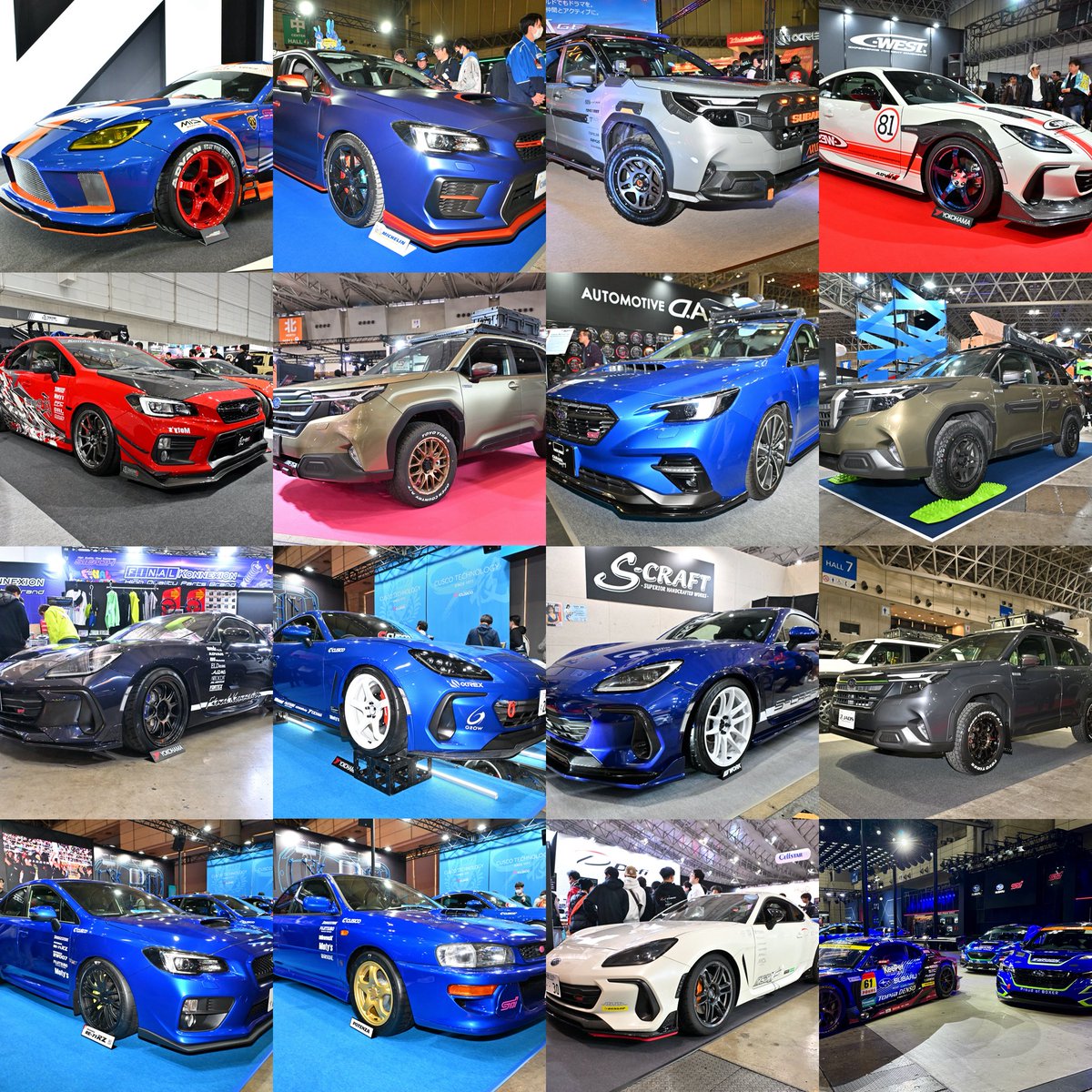 ◤TAS2026 SUBARU/STI◢
会場に展示されていたSUBARU車を撮影してみました！皆さん素敵なカスタマイズありがとうございます！
#東京オートサロン
#TAS2026
#SUBARU
#STI
#声援は力だ