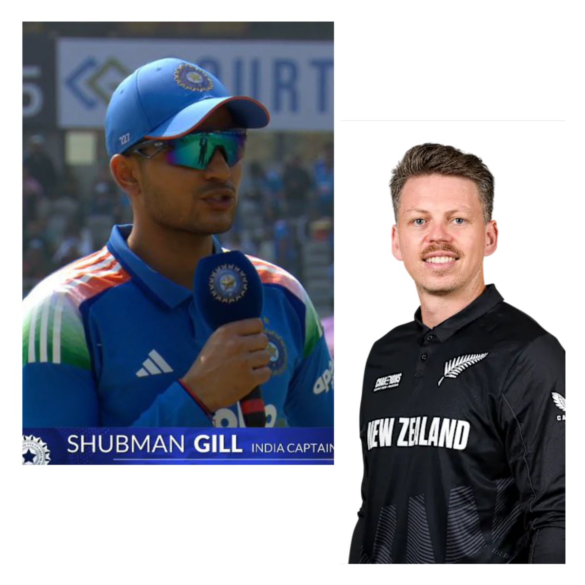 <a href="/mufaddal_vohra/">Mufaddal Vohra</a> India won the Toss &amp; elected to bowl first 

New Zealand (Playing XI): Conway, H Nicholls,Young, D Mitchell, G Phillips, M Hay(w), Bracewell(c), Z Foulkes, K Clarke,Jamieson, A Ashok

🇮🇳 : Rohit, Gill(c), Virat, Iyer, Rahul(w), Jadeja, Sundar, Rana, Kuldeep, Siraj, Prasidh