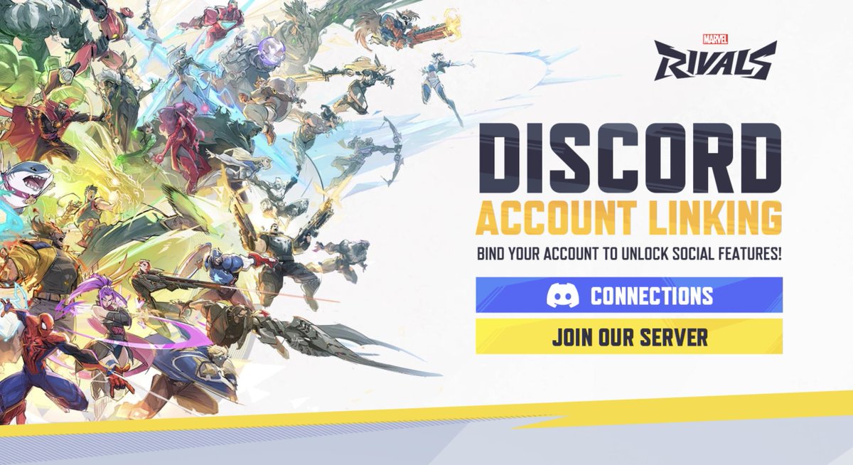 JerryNuke's tweet photo. PSA for Marvel Rivals players 🚨
You can link your Marvel Rivals account to Discord to get insane 😱 rewards + LFG access.
Most people don’t even know this exists.
Source 🔗 
https://t.co/6s3dOJIgyv

#MarvelRivals #GamingTips https://t.co/j18eTCVp2D