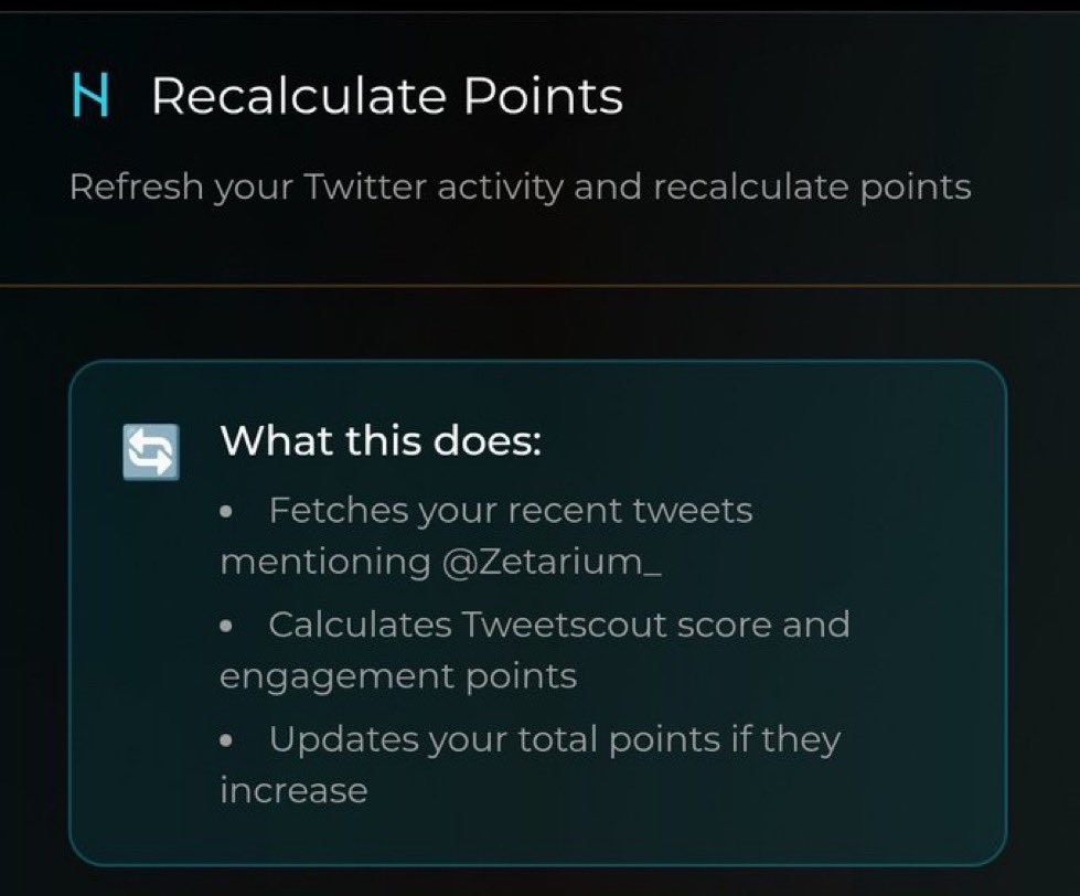 It’s super simple for me 🧑‍🌾

I see <a href="/Zetarium_/">Zetarium</a> , i engage ✅️

I see <a href="/Zetarium_/">Zetarium</a> , i engage 

Make sure you register here if you haven't register

Get Started
airdrop.zetarium.world/?ref=5e58bdbb