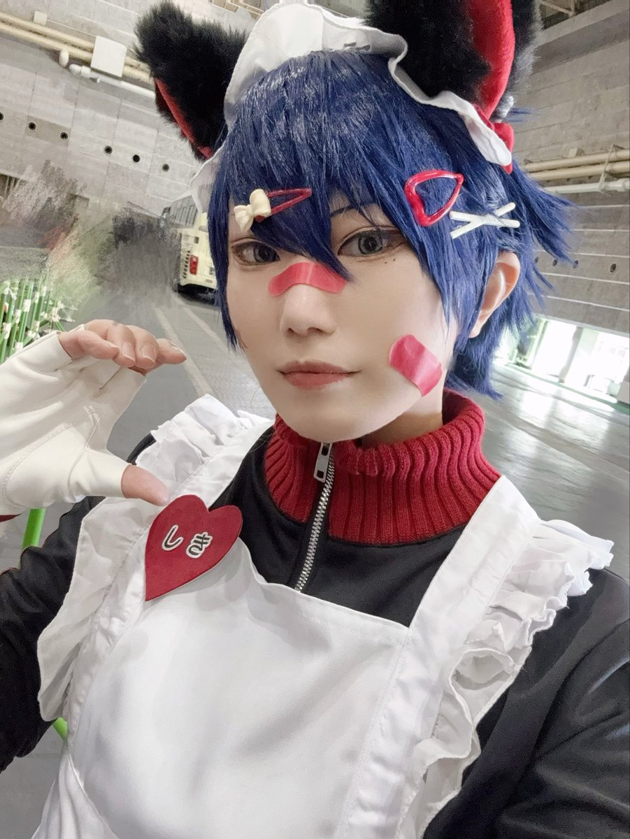 おそくほうですが、本日インテはジャージメイド🔥でいました！少しだったけどフォロワーさんと会えて楽しかった🥰