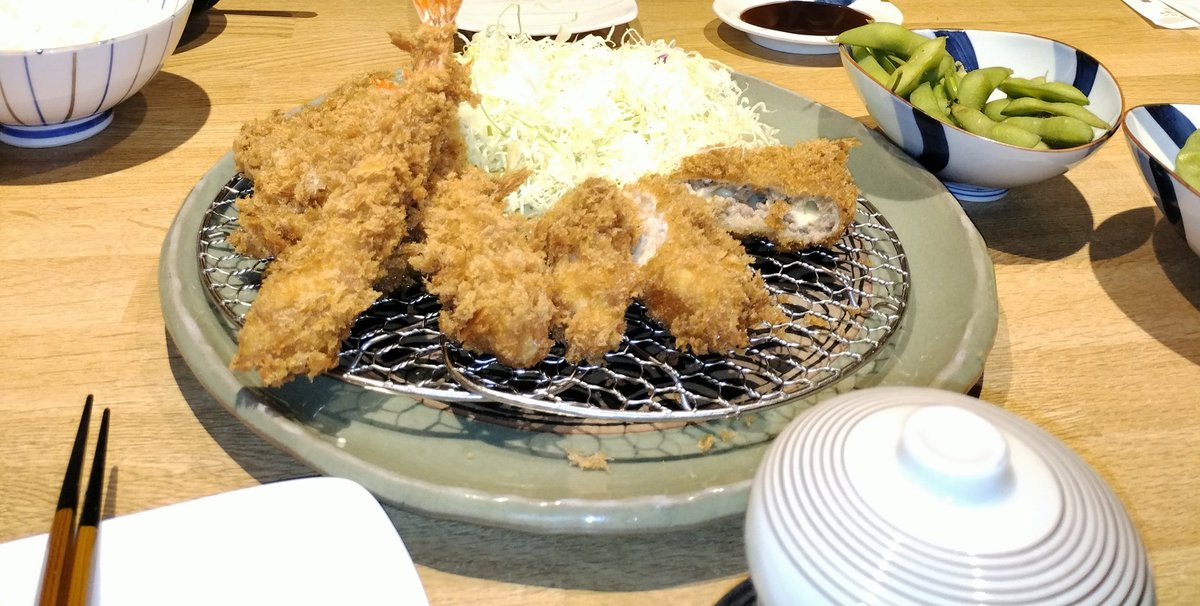 とんかつ食べて来た