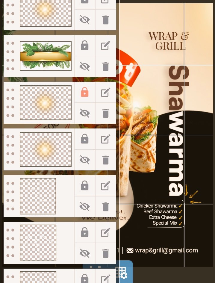 Husein080's tweet image. Yesterday, I saw a shawarma post and suddenly felt inspired to design a flyer for a shawarma vendor.

It turned out clean and neat,  but something funny happened 😄
...BELOW 👇

#designprocess #branddesign