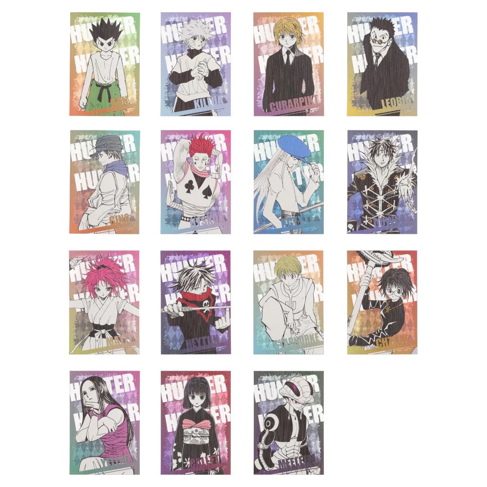 HUNTER×HUNTER クリアポストカード ポスカ セル画 セット HUNTER×HUNTER』ポストカードコレクション （全15種/ランダム1種入り