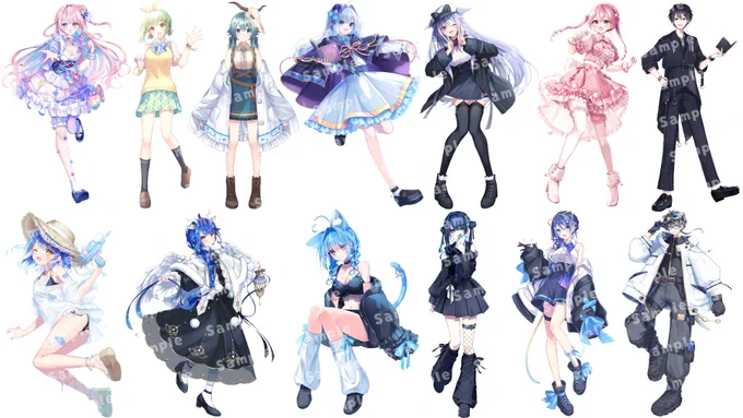 イラストのお仕事を募集しています。 立ち絵、一枚絵、書籍挿絵、SDイラストなど制作可能です! まずはお見積りだけでも、お気軽にご連絡ください ꒰ 受付中の納期や制作実績などはHPへ ꒱ ▷