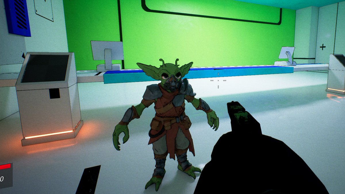 RETINANITE's tweet photo. I've been trying to model all of the world in editor. I've got decent base meshes. I even cleaned up and did all sculpting and texturing/UVs on the Goblin base mesh in the UE editor. I'm extremely happy with the results. https://t.co/npXrv8Lx0s