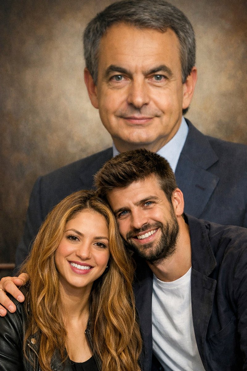 Mr_Jones_k's tweet photo. Shakira y piqué vuelven gracias a la mediación de José Luis Rodríguez Zapatero. https://t.co/kR4PW8Vrpy