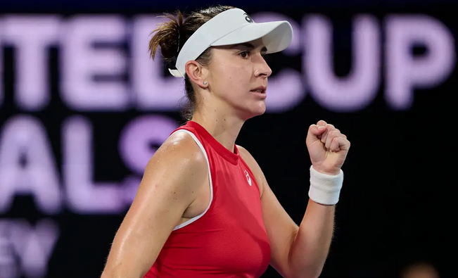 josemorgado's tweet photo. Wow.

Bencic bagels Swiatek in the second set of the United Cup final.

What a set. https://t.co/LLIcMVnt9W