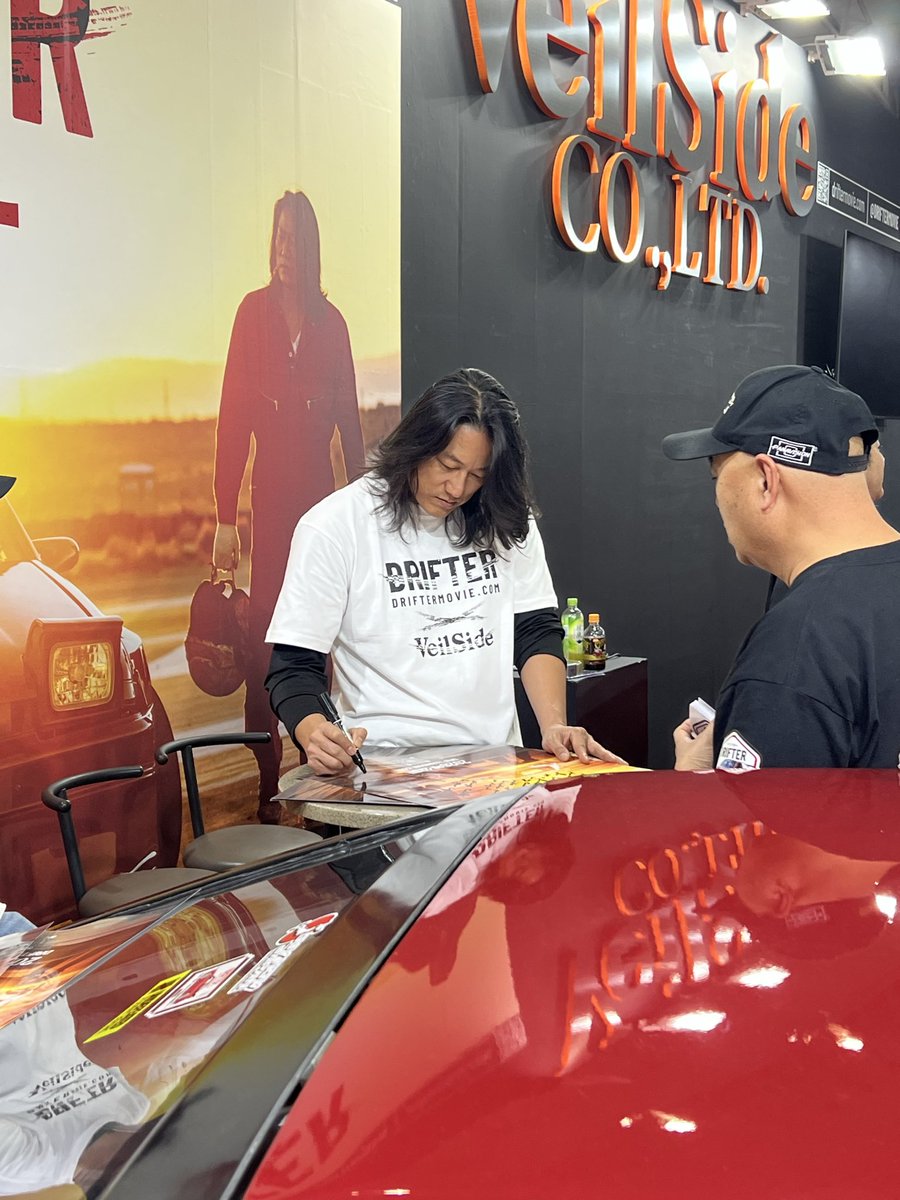 サン・カン直筆サイン入りポスターゲット✌️ 帰ってすぐフレームイン