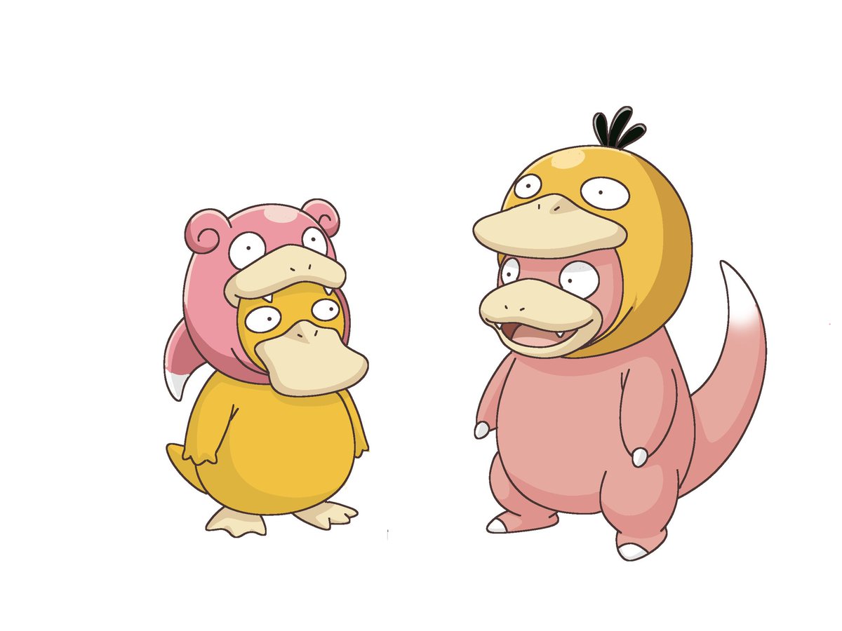 ヤドンのお世話をしたくてたまらないコダック tweet media