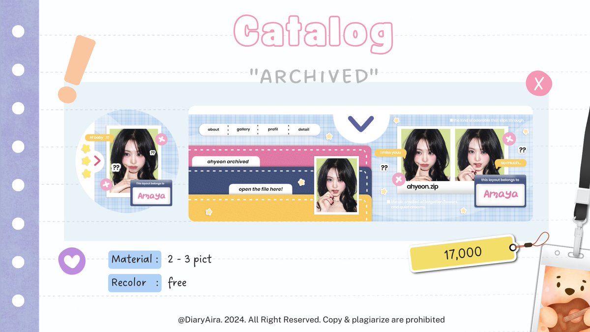 DiaryAira's tweet image. 𝘏𝘦𝘭𝘱 𝘳𝘦𝘱𝘰𝘴𝘵! 🥺🫰🏻

ֺּׅ⏦ﾟ♡ here, here— pretty soul! 🍎💬 aku open titipan khusus 4 katalog dibawah dengan slot terbatas with special price 𝟏𝟐𝐤 𝐎𝐧𝐥𝐲! 😋 ‘newways, bisa cek tweet di bawah for further information, cayang! ⟡ ݁ 🛵

#zonaba #zonauang