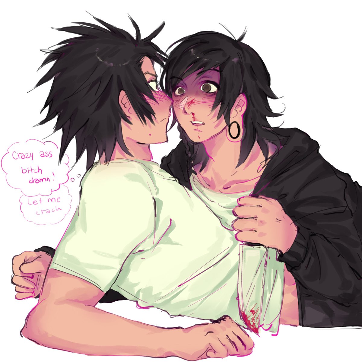 perriadofreak's tweet image. When yo hb lowk a yandere #ptv #fanart #perriado