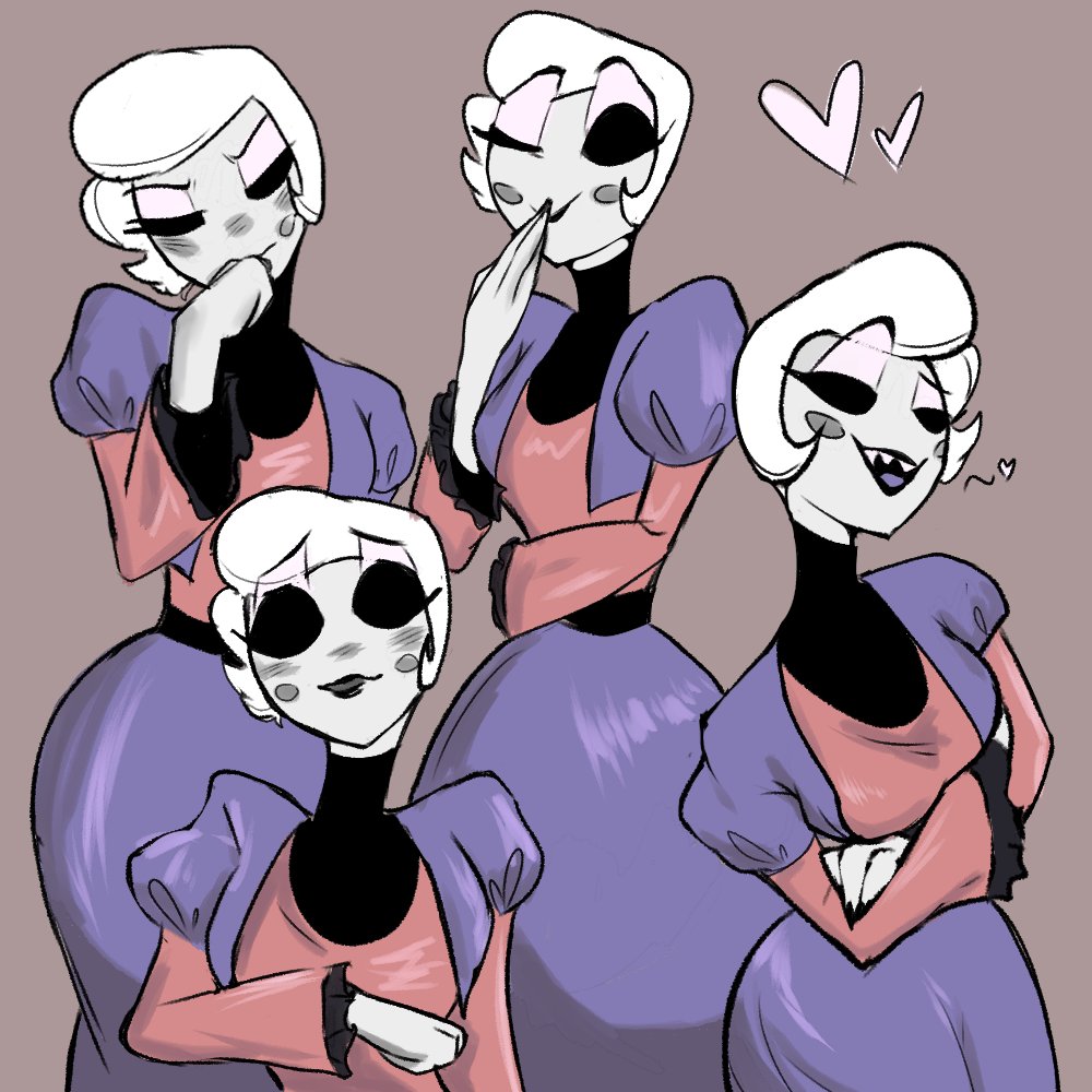 #HazbinHotelFanart
#HazbinHotelRosie 
More Rosie