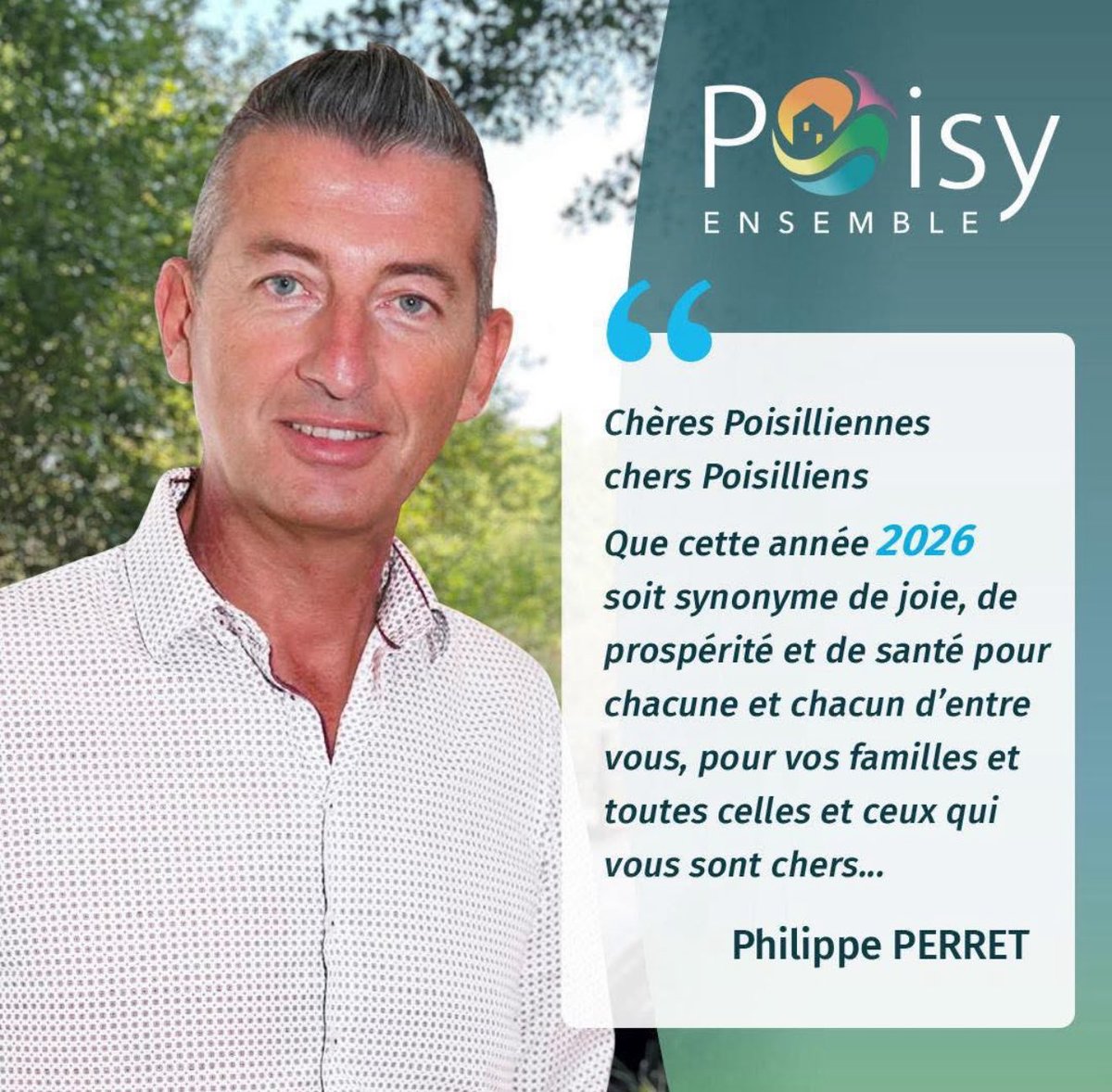 Retrouvez moi sur notre page Instagram @poisyensemble pour les traditionnels vœux 💫
#poisy #Municipales2026 
instagram.com/p/DTU0SFwDaw4/…