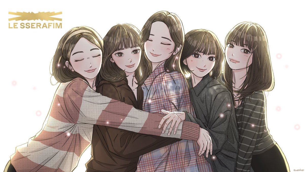 fimlektro0502's tweet photo. Our shining golden fimmily :))🌟💛
#르세라핌 #LE_SSERAFIM https://t.co/AvyZNXb9Oj