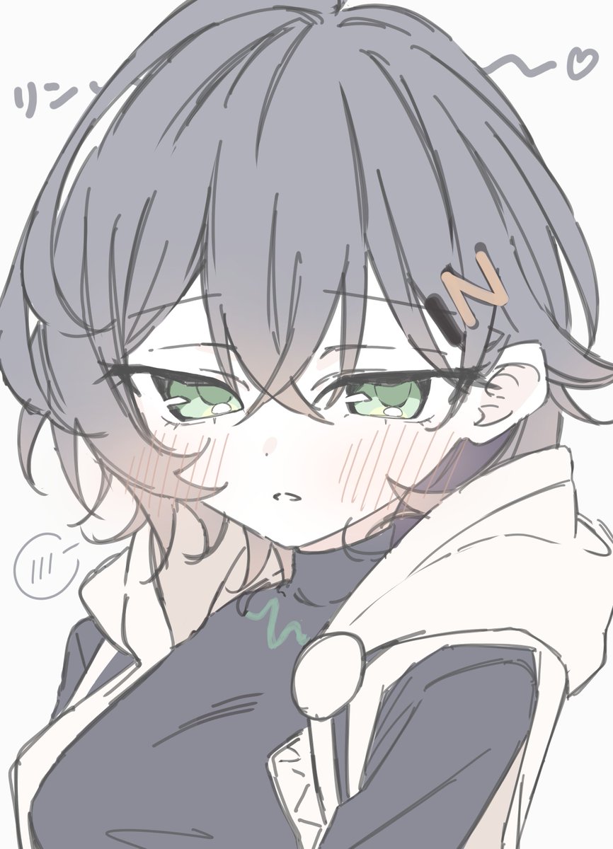 リンちゃんラフ~~~~~~~~~♡