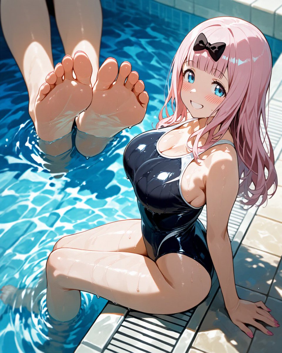 ringerzing's tweet image. Chika's Toesies 😊