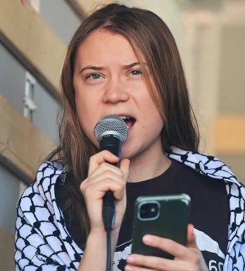 #GretaThunberg will show up for

#ClimateChange ✅️
#Palestine ✅️
#Sudan ✅️
#Maduro ✅️

But do you know what she won’t protest for? 

Iranian civilians murdered in the streets by the Iranian regime for protesting for liberation! ❌️

#IranRevolution2026