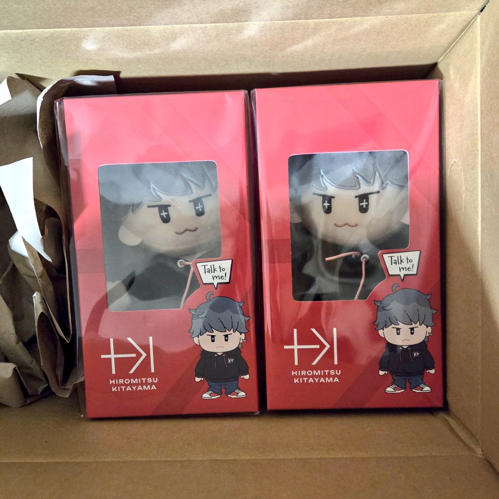 ぬい届きましたー🥰🥰🥰🥰 いま開封して動かせないので 取り急ぎご報告