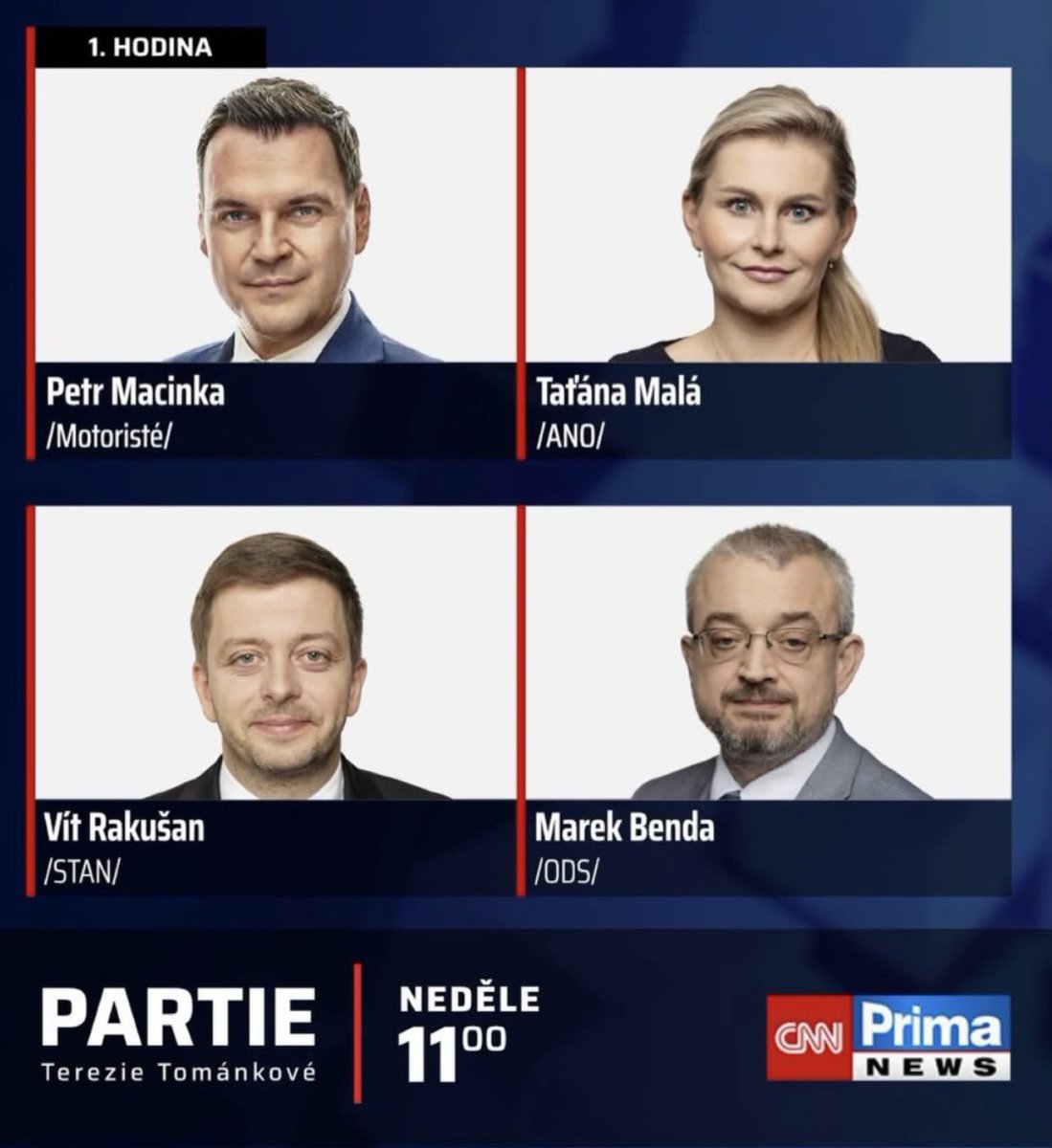 Paula44212447's tweet photo. Když vidím to složení... 

můžeme se rovnou začít vsázet, v kolikáté minutě začne @TatanaMala zvyšovat hlas a za jak dlouho použije první osobní narážku 🤪

#diskuse #fuckano https://t.co/5jEGu42KbM