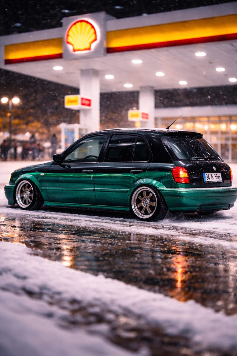 Biraz sabır yavaş yavaş bu hale geliceksin minik kuşum #nissan #micra #k11