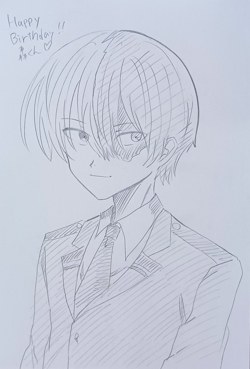 なんとか間に合ったーー！！！ ヒロアカの最推し、轟くんの誕生日