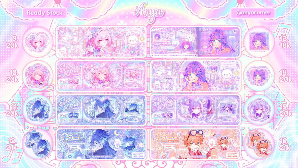 anyacorner's tweet image. ✿ [ Help RT thankyou! ]

hii guys dalam rangka menyambut nataru🎄🎅 (telat, baru sempet😭) 
aku mau diskon rs dan cs ku. all layout 8k, setiap take 2 15k 🥳🩷

merry christmas and happy new year!! ❤

#zonauang #zonaba #zonajajan