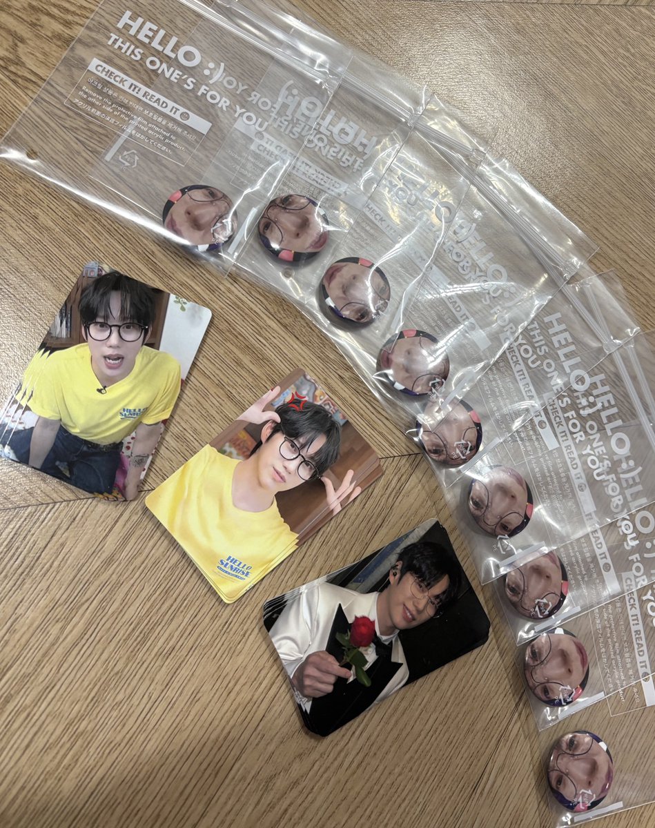 실물이 도착했습니다!
30분내로 3분 추첨해서 뽑도록 할게요!
또 콘서트 나눔 관심 많이 가져주세요❤️