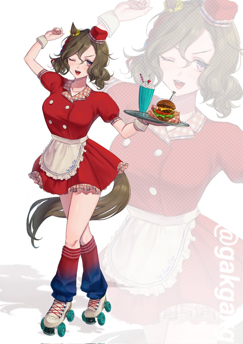 ダイナーガールタップ立ち絵💙❤️