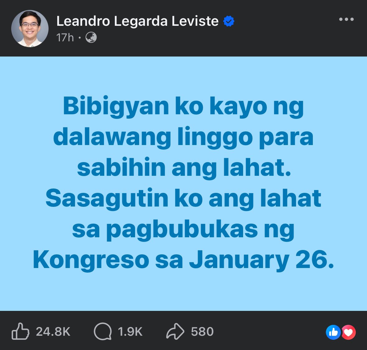 Jonathan Andal tweet media