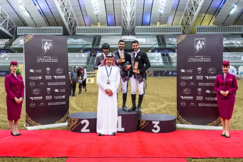 GulfTimes_QATAR's tweet image. #Brash claims CSI5* feature at HH The Father Amir’s Prix

It was a double victory for the British rider, who also won the CSI3* 1.50m #GrandPrix at #AlShaqab

gulf-times.com/article/718368…