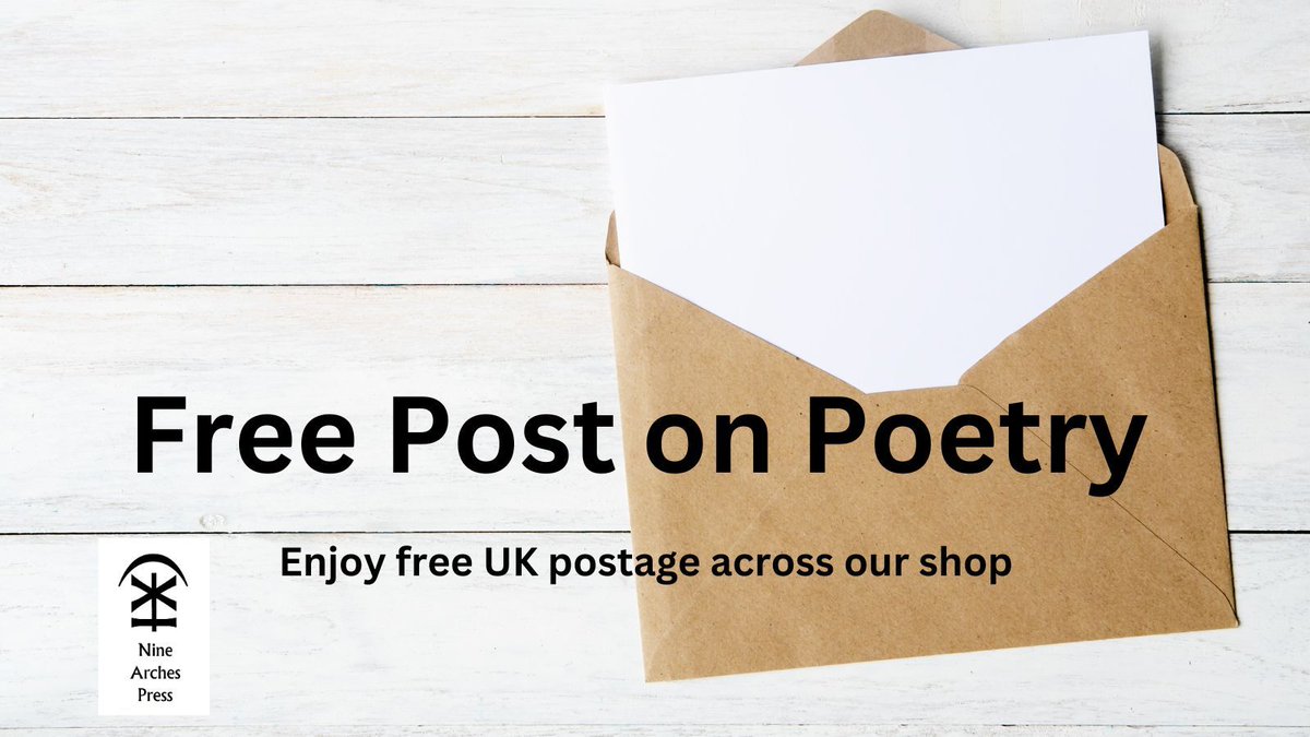Brighten your new year with #poetry 
To help, we're offering FREE UK postage across the shop including a wealth of BOOKS ON SALE 📚
Come on in: ninearchespress.com/shop