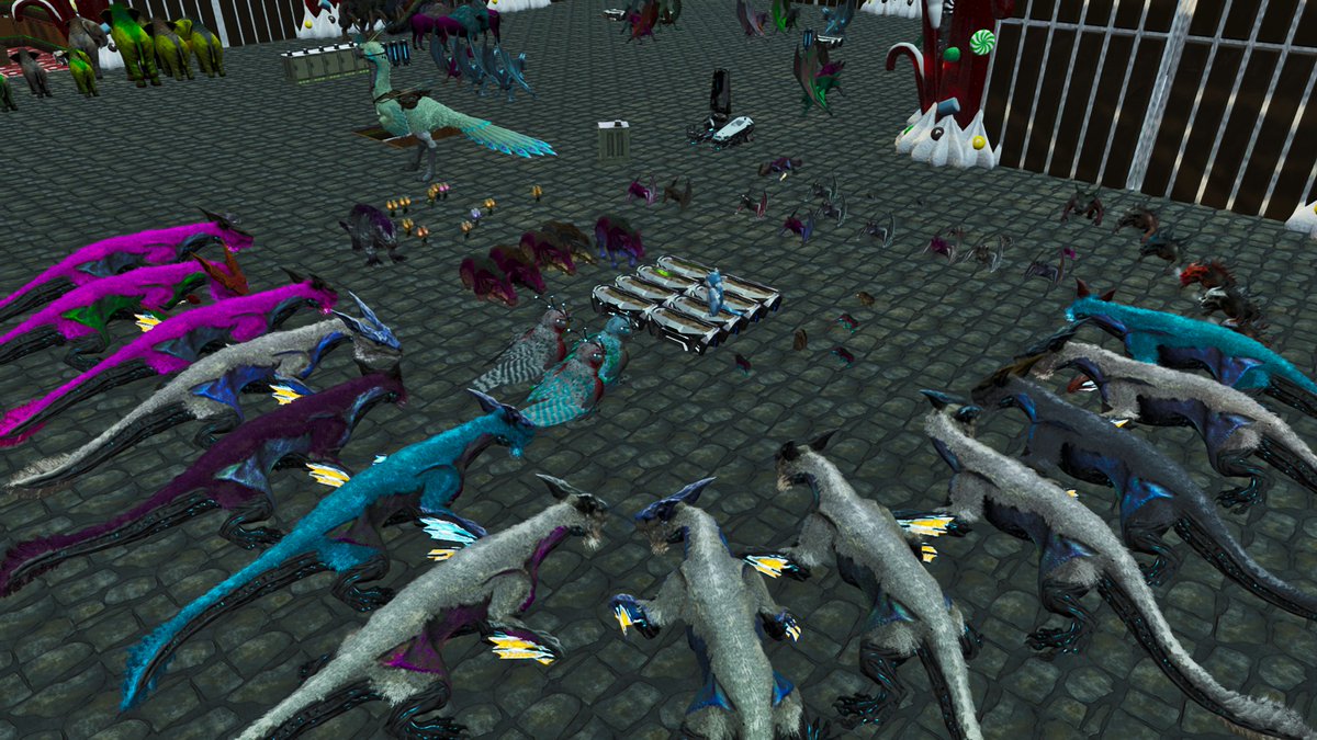 MarsHide2's tweet image. ロストコロニーで防衛ミッションが全然湧かないので
ボス戦に行く準備だけはしとこうと思ってのんびりブリしてます
テリジノちゃんは一旦先週ブリしたので次週・・・かな
#ARK #ASA