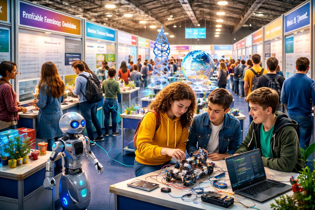 Science &amp; Technology Exhibition at the RDS

Dublin hosts one of the most inspiring events of the year, bringing together young innovators from across Ireland. From AI &amp; robotics to sustainability and health science — a celebration of creativity and the future. RDS, Dublin