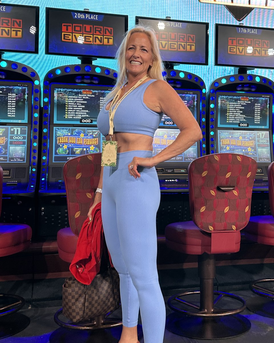 GoddessOfSlots1's tweet image. Feeling lucky and proud! 🎰✨ Had a blast competing in the slot machine tournament, and I can't wait for all the excitement to come!! #GoddessofSlots #JackpotVibes #SpinToWin #atlantisbahamas #blessed #luxury #viral #casino #woman #insta #viralreels #money #girls #powerful