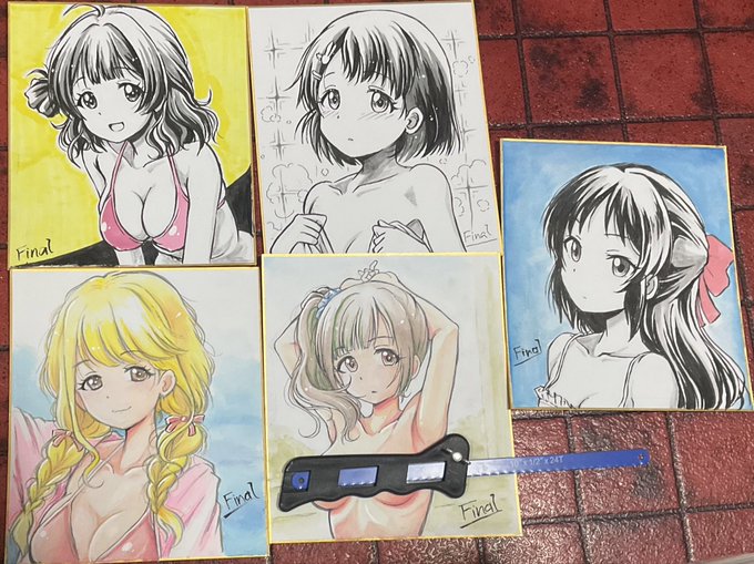 あけましておめでとうございます(遅刻)
去年は色々忙しく絵を描く余裕の少ない一年でしたが今年はもっと描けたらいいな

1/18のこみっくトレジャー参加します
ですがコミケ新刊出ない予定だったので3D嫁スペース間借りです
4号館D45a しおさいと。
にて頒布してます
よろしくお願いします
以下頒布色紙 