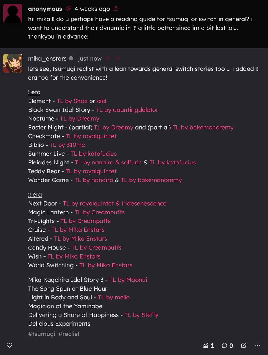 mika (@mika_enstars) / Posts / X