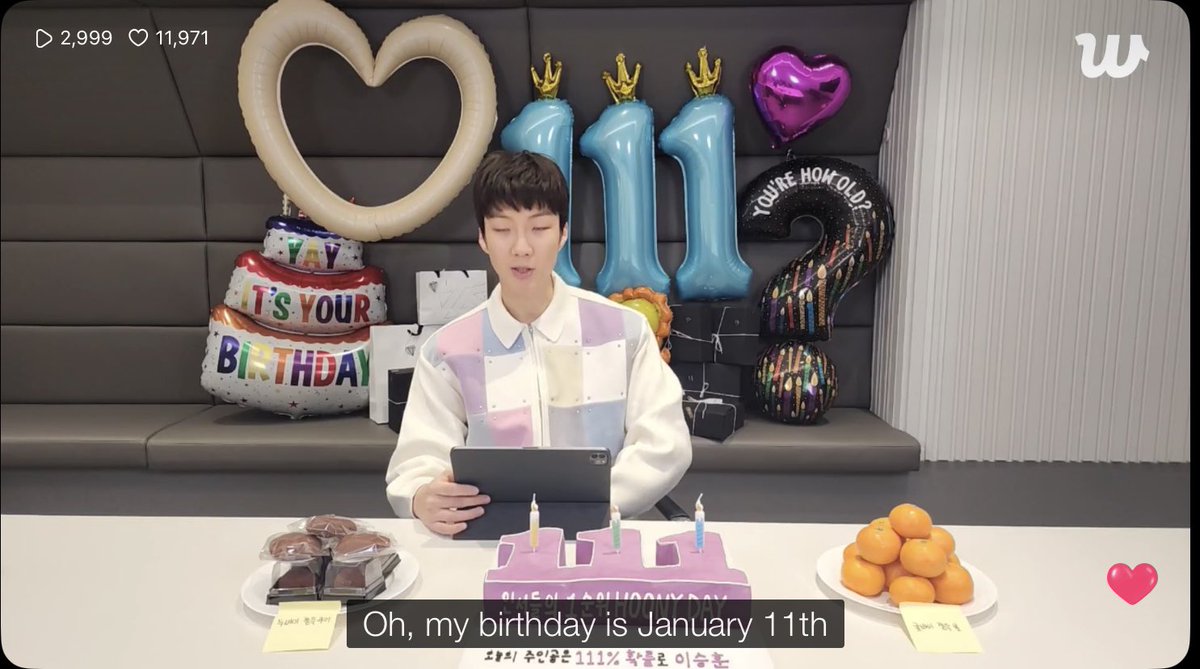 winnerschedules's tweet image. [💙] 260111 Hoony birthday live 🎉🎂

🔗 weverse.io/winner/live/4-…

HAPPY HOONY DAY
#ThisBirthdayThatSeunghoon
#이승훈_존재가_선물훈 
#HOONY #이승훈 @official_hoony_