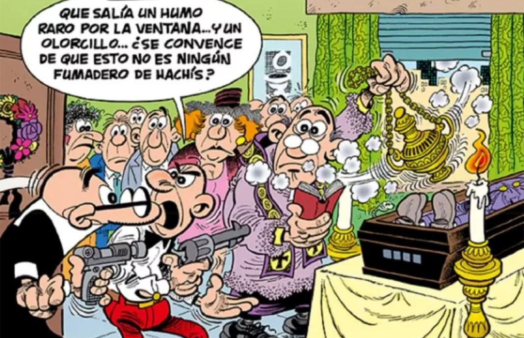 ZonaNegativa's tweet image. Mortadelo y Filemón. Hachis...¡Salud! de Ibañez zonanegativa.com/mortadelo-y-fi…