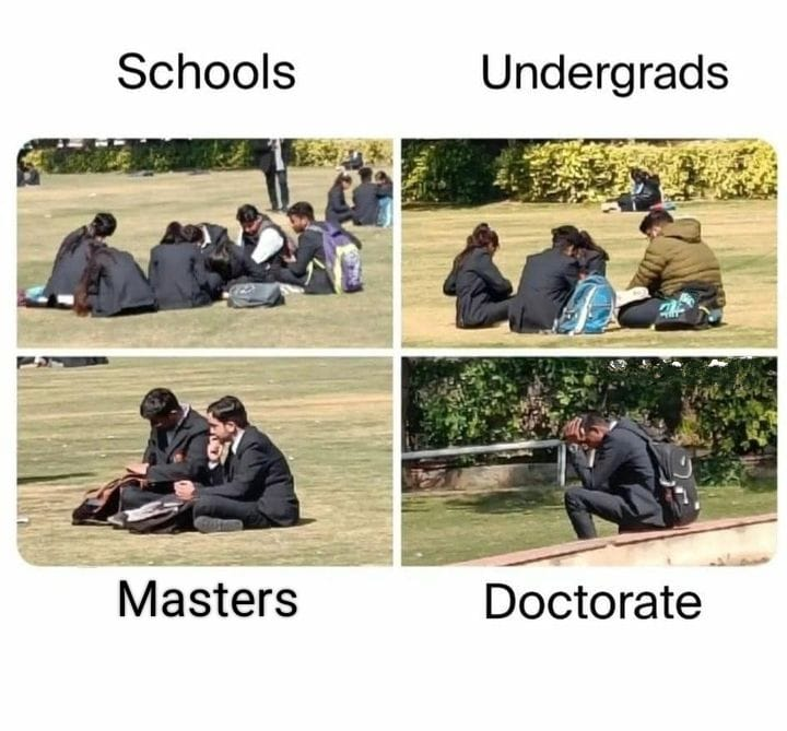 ScholarshipfPhd's tweet photo. Life of PHD Student https://t.co/4VbcTnotuq