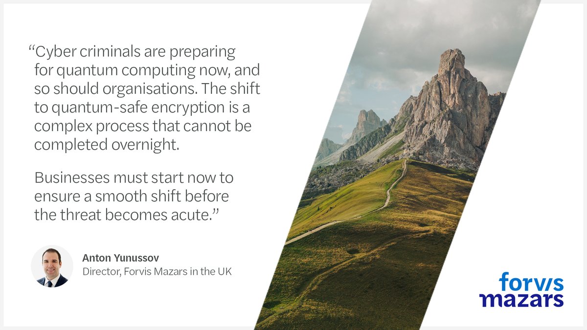 KhaledRabbat's tweet image. #Quantum computing is not yet a direct risk for most organisations, but its future impact on security could be profound. 
Find out some key steps to prepare for quantum risks in our report: forvismaza.rs/6011t4Faf
#CyberSecurityAwarenessMonth #CyberSecurity