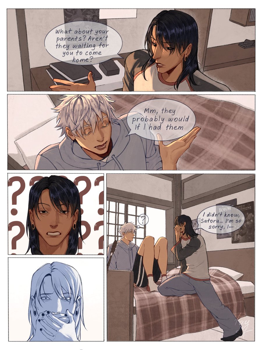 they’re like friends i worry about (1/3)
#jujutsukaisen #satosugu