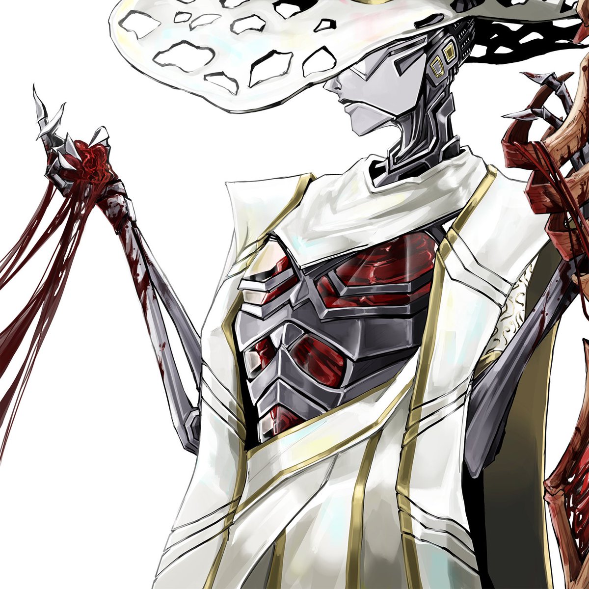 Zzio444's tweet image. Ringdad and his cool glass display torso armor thingy
#LimbusCompany